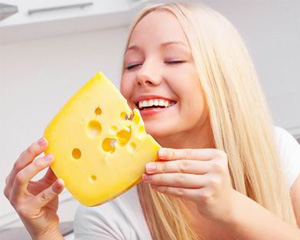 food cheese good teeth