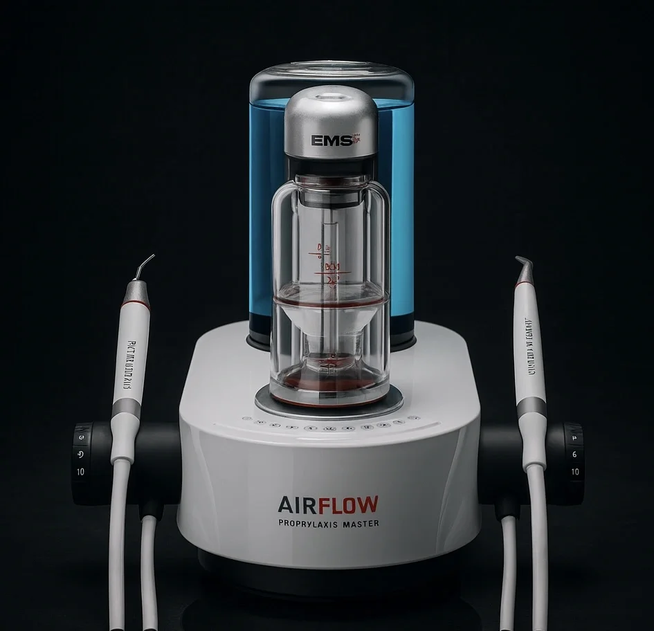 AIRFLOW® EMS Prophylaxis Master for advanced dental cleaning at Affinity Dental Clinics