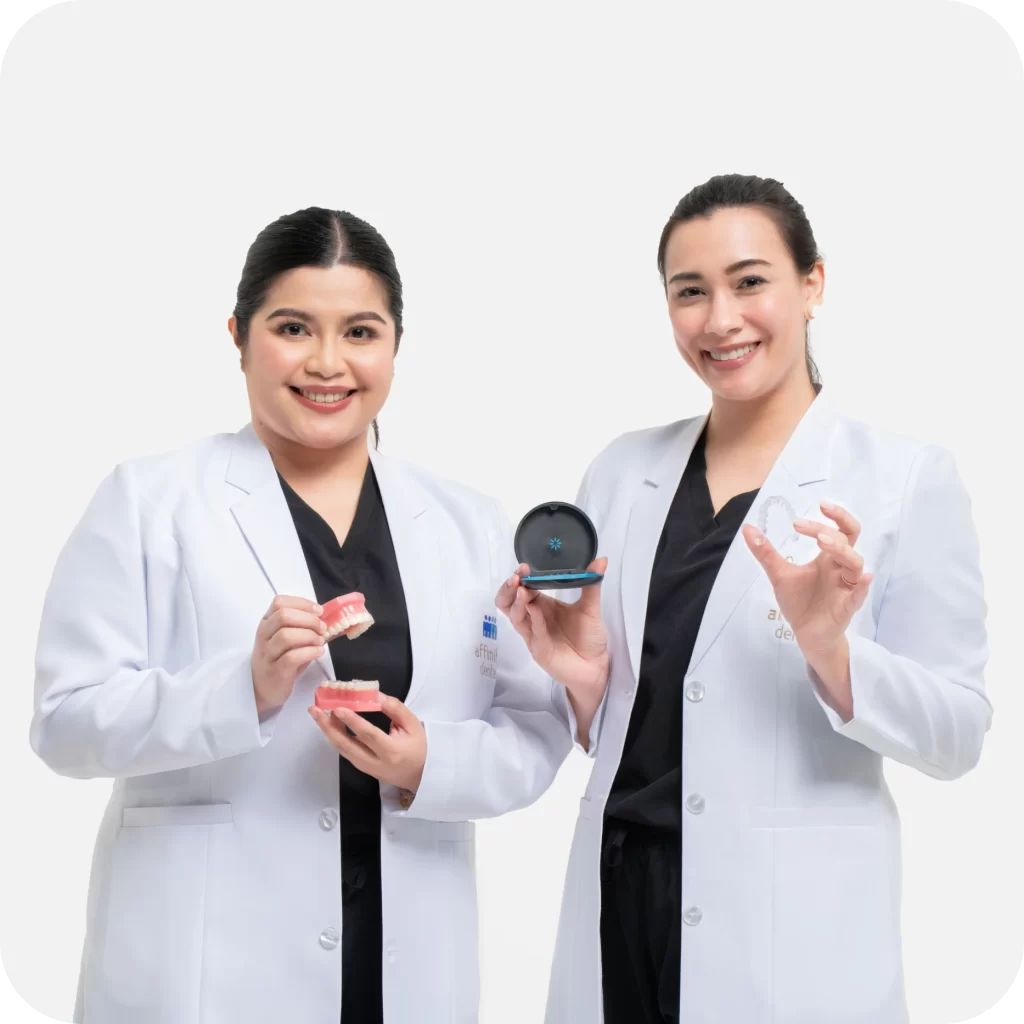 Professional dentists of Affinity Dental Clinics specializing Orthodontics and Invisalign Clear Aligners
